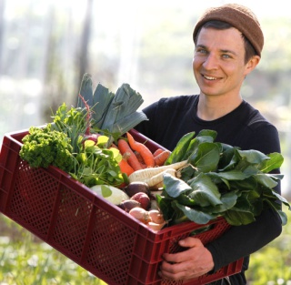 Unser Gemüseabo kommt mit der Felderkiste Unsere Biokiste heißt Felderkiste